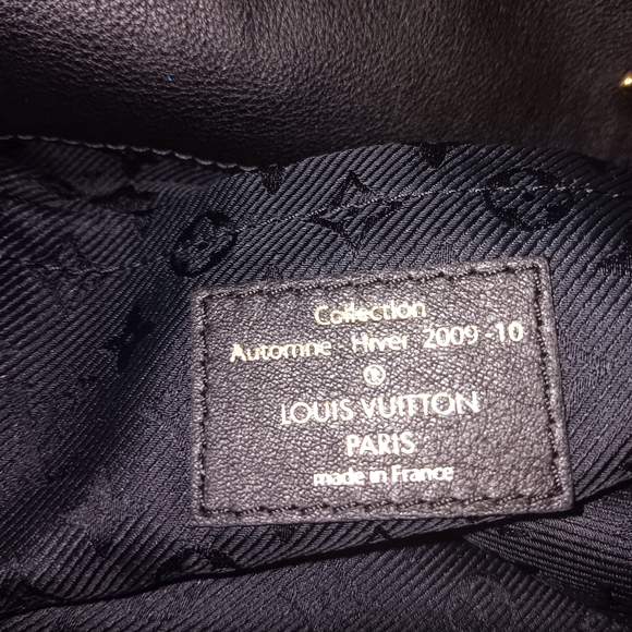 Louis Vuitton- ultra rare jacquard gold automne-hiver collection runway bag - Picture 6 of 8